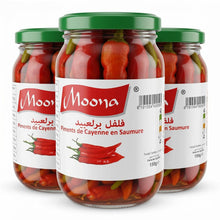 Load image into Gallery viewer, Pickled Cayenne Peppers (3 x 150g) | Tunisian Pickled Peppers