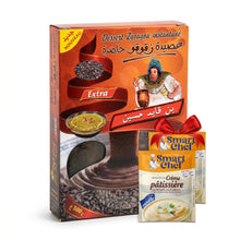 Load image into Gallery viewer, Ben Gaid Hssine Assida Zgougou (500g) – Box + 2 FREE Pastry Cream Mixes