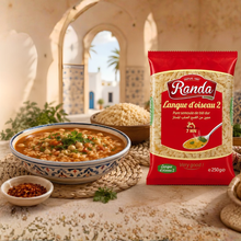 Load image into Gallery viewer, Randa Bird Tongue Pasta 3 x 500g | Tunisian Durum Wheat Soup Pasta