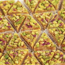 Load image into Gallery viewer, Bjawia Tunisian pistachio and almond nut dessert 400g