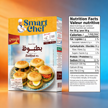 Load image into Gallery viewer, Smart Chef Batbout Dough Mix (2 x 310g) | Tunisian Bread Mix pack of 2