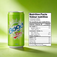 Load image into Gallery viewer, Boga Lime Pack de 24 (24 x 24cl) | Tunisian Lemon-Lime Soda