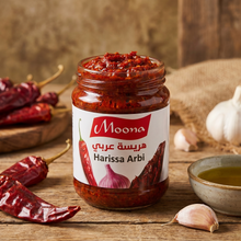 Load image into Gallery viewer, Traditional Harissa Diari (Harissa Arbi) Moona - 350g Pack of 3