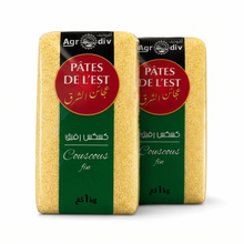 Load image into Gallery viewer, Pâtes de l’EST Fine Couscous (2 x 1kg) | Algerian Durum Wheat Couscous