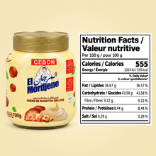 Load image into Gallery viewer, El Mordjene Roasted Hazelnut Spread (700g)