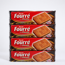 Load image into Gallery viewer, Fourré Chocolate Biscuits (4 x 130g) | Iconic Tunisian Biscuits
