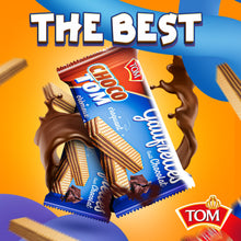 Load image into Gallery viewer, Gaufrette Chocotom (4 x 100g) | Tunisian Chocolate Wafers
