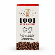 Load image into Gallery viewer, 1001 Mille Un Café Espresso (2 x 250g) | Ground Coffee Blend
