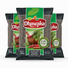 Load image into Gallery viewer, Dhawaka Black Pepper (3 x 100g) | Tunisian Ground Spice
