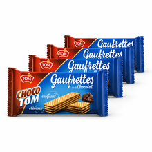 Load image into Gallery viewer, Gaufrette Chocotom (4 x 100g) | Tunisian Chocolate Wafers
