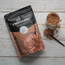 Load image into Gallery viewer, Chocodatte 300g – Préparation Chocolat Chaud Sucrée aux Dattes | Chocodatte 300g – Hot Chocolate Mix Sweetened with Dates
