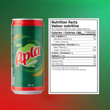 Load image into Gallery viewer, Apla Soda Pomme Pack de 24 (24 x 24cl) | Tunisian Apple Soda
