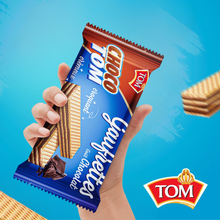 Load image into Gallery viewer, Gaufrette Chocotom (4 x 100g) | Tunisian Chocolate Wafers
