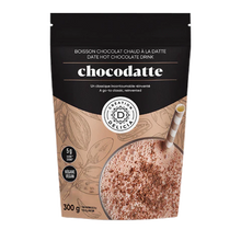 Load image into Gallery viewer, Chocodatte 300g – Préparation Chocolat Chaud Sucrée aux Dattes | Chocodatte 300g – Hot Chocolate Mix Sweetened with Dates
