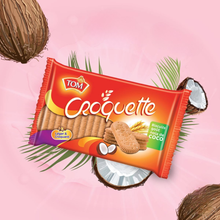 Load image into Gallery viewer, TOM Croquette Coconut Biscuits 4-Pack (4 x 215g) Tunisian
