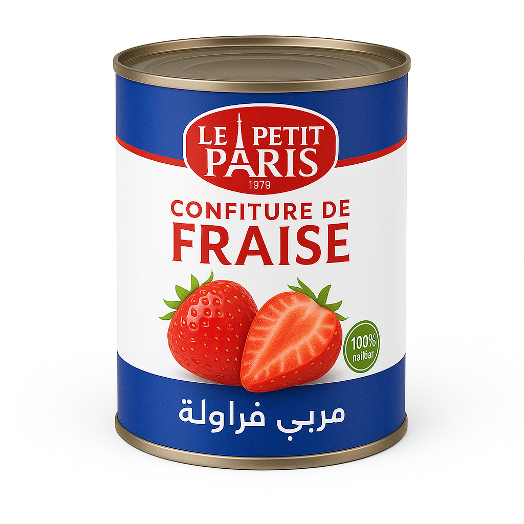 Confiture de Fraise Le Petit Paris – 470g | Strawberry Jam Le Petit Paris – 470g