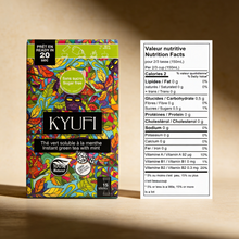 Load image into Gallery viewer, Kyufi Sugar Free Mint Tea Sticks (2 x 15 Sachets) | Instant Tunisian Tea Mix
