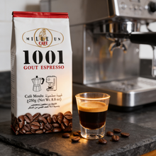 Load image into Gallery viewer, 1001 Mille Un Café Espresso (2 x 250g) | Ground Coffee Blend
