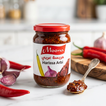 Load image into Gallery viewer, Traditional Harissa Diari (Harissa Arbi) Moona - 350g Pack of 3
