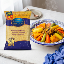 Load image into Gallery viewer, L’EPI D’OR Medium Couscous Pack of 2 (2 x 1kg)
