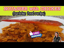 Load and play video in Gallery viewer, Nouasser Warda – Pâtes Traditionnelles Tunisiennes 500g | Warda Nouaser Pasta – Traditional Tunisian Flat Pasta 500g
